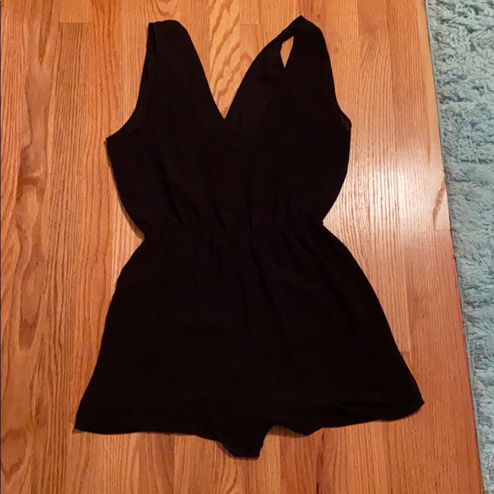 Black Romper - Picture 2 of 2